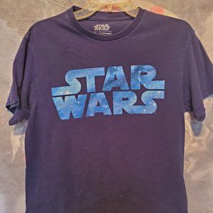 Star Wars Mens Blue Medium Fifth Sun Tee Shirt